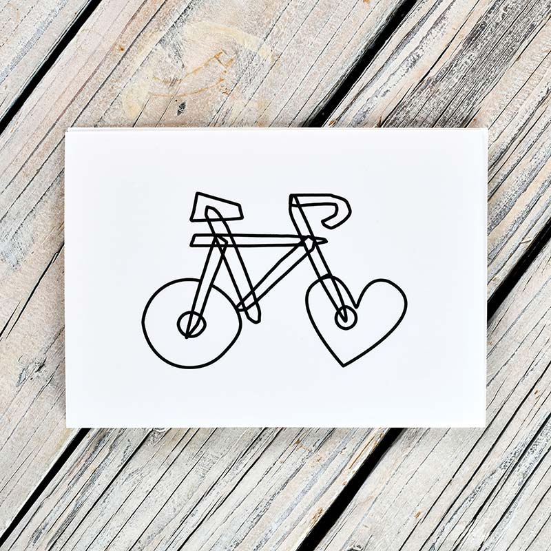 Zu jedem Anlass - Fahrrad-Geschenkkarte #1