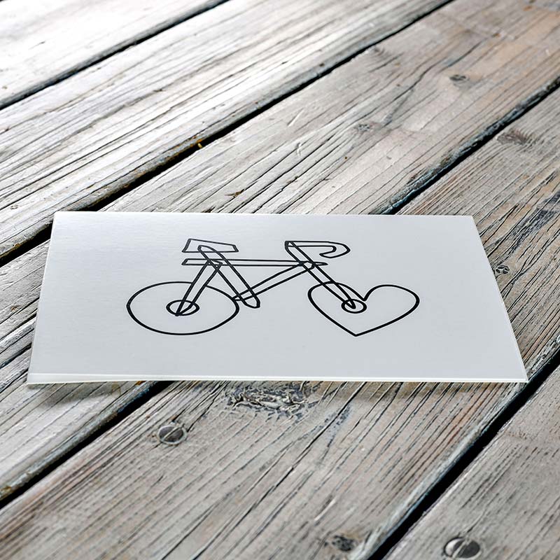 Zu jedem Anlass - Fahrrad-Geschenkkarte #1